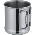 10oz Stainless Steel Camping Cup with Handle